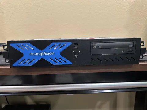 ExacqVision IP04-04T-R2A 2U Network Video Recorder WD40PURX  4TB HDD 64MB