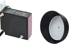 IP67 Waterproof Photoelectric Beam Sensor for Gates & Garage Doors, 40ft Range