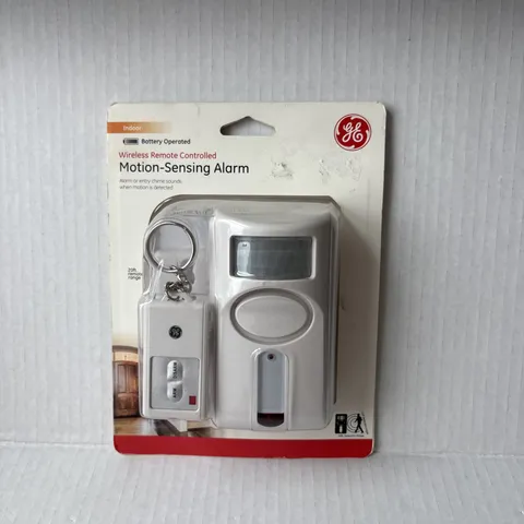 GE Indoor Wireless Motion-Sensing Alarm With Keychain Remote