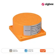 Tuya Wifi/Zigbee Smart Ultrasonic Liquid Level Sensor Water Tank Monitor with Re