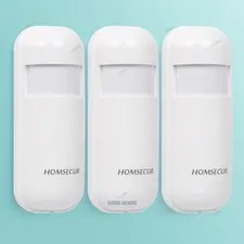 HOMSECUR Wireless PIR Motion Detector Human Body Infrared 433MHz Home Security