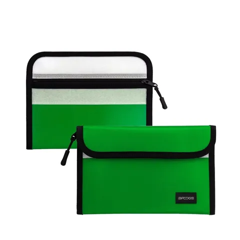 6200°F Fireproof Waterproof Money Bag with Zipper - 8x5 inch Fire Safe Pouch ...