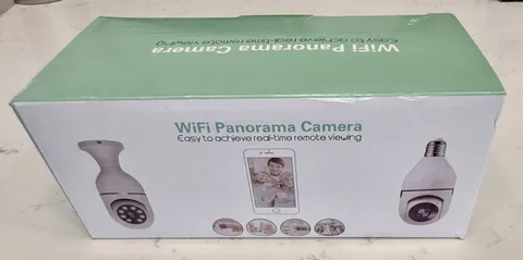 New WiFi Panorama Light Bulb Security Camera 360° HD Wireless Smart Home Cam