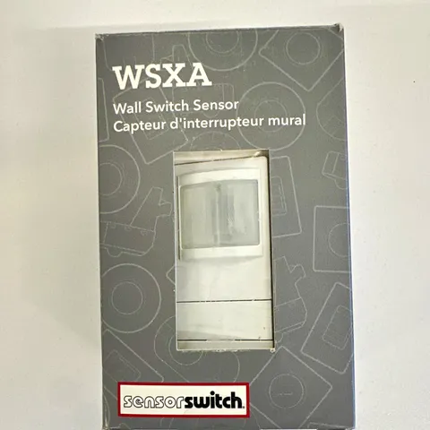 SensorSwitch WSXA PDT SA WH Wall Switch Sensor, Hardwired, Vacancy, White