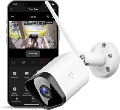 Hawk 3 1080P Outdoor Security Camera – 1-Pack Weatherproof Outdoor Cameras for H