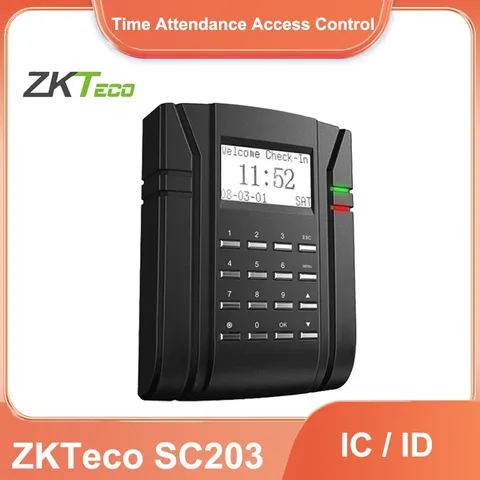 ZK TCP/IP SC203 High Speed RFID Card Time Attendance & Door Access Controller
