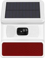 Solar Driveway Alarm Wireless Motion Sensor Alarm, App Control No Remote 120Db O