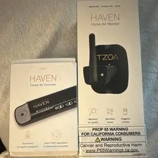 Haven Home Air Monitor & Central Air Controller Wi-Fi Alexa 24VAC CAC-FGH01-A0