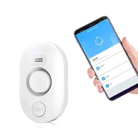 Water Leak Detector Alarm WiFi Water Flooding Monitor Smart App Sink Overflow...