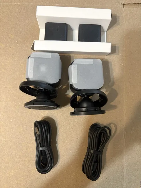 Blink Mini 2 Indoor Security Camera 2-Pack HD Night View Audio Black