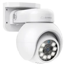 4K 8MP PoE IP Dome with Microphone/Audio, PT Outdoor Night Vision 100ft Water...