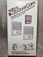 NuTone IK-25 Doorcom 3-Station Door Answering Intercom Electric Chime NOS