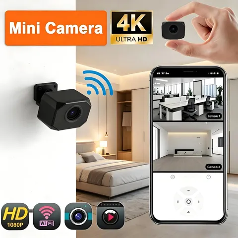 1080P HD Mini WiFi Camera AP Hotspot Remote Monitor Portable Small Camcorder
