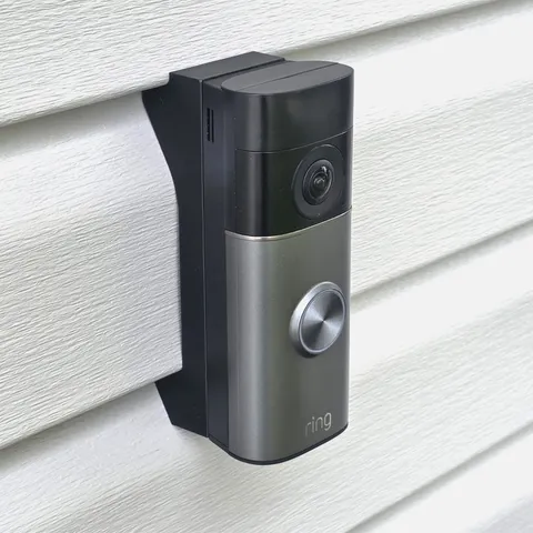 Ring Battery Doorbell Pro Newest Model Retinal 4K 4.5 Dutch Lap Siding Bracket