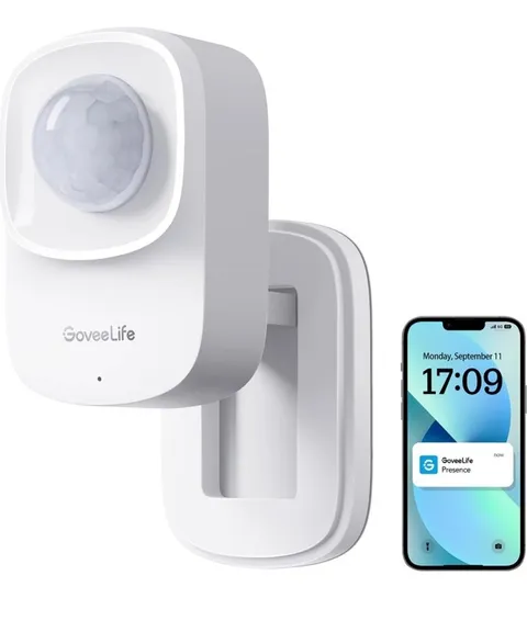 GoveeLife Human Presence Sensor, 2.4 GHz Wi-Fi Required, Smart mmWave Radar & PI