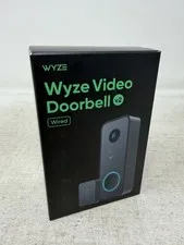 Wyze Video Doorbell v2 Wired 2K HD Color Night Vision Head-to-Toe View WVDWDV2