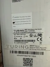 Turing Smart Series 8 Channel NVR 