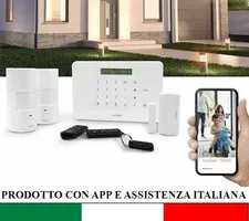 AVIDSEN 127055 WI-FI ALARM KIT 2 DETECTORS REMOTE CONTROL DIY ITALY
