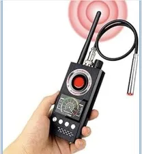 KaiGxin K-68 Wireless RF Signal Detector, LED Display, Rechargeable USB, Black
