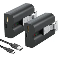 2Pack of Batteries for Ring Video Doorbell 2 3 4 /3 Plus/4 Spotlight Stick up Ca