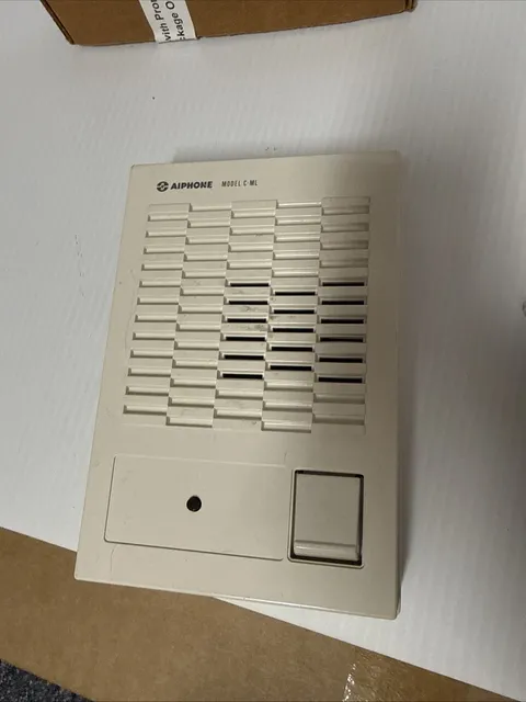 Aiphone C-ML Flush Mount Intercom Door Station Tested and Functioning