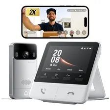 Wireless Doorbell Monitor | Head-to-Toe View | Motion Sensor