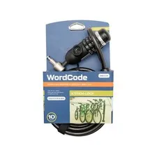 Wordcode 10mm x 2.1m Xtenda Resettable Bikelock
