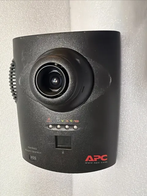 APC SCHNEIDER NETBOTZ 455 ROOM MONITOR CAM NBWL0455