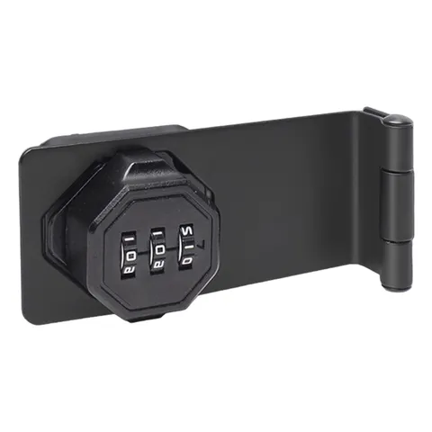 Cabinet Keyless Lock 3-Digit Combination Lock Cabinet Password Hasp Lock