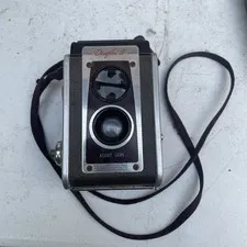 VINTAGE KODAK DUAFLEX IV BOX CAMERA UNTESTED