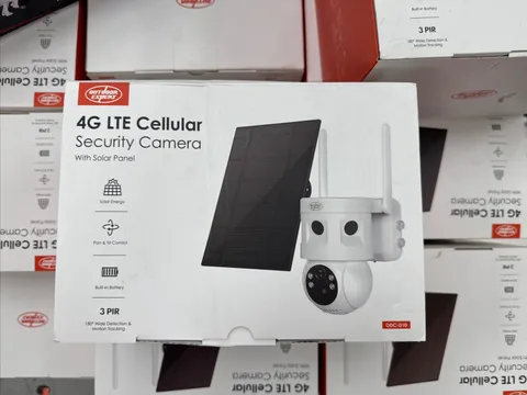 Outdoor Expert 4G Cellular Security Camera With Solar Panel 