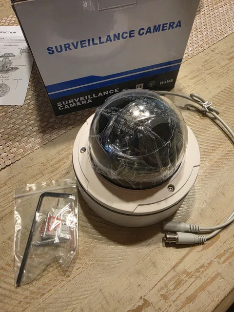 ROHS Cam-MT202DV19/OSD Infrared Outdoor Dome Camera IP 2.8-12mm Weatherproof