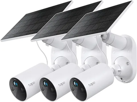 Tapo SolarCam 1080p Outdoor Wireless Security Camera, C402 KIT 3 Solar