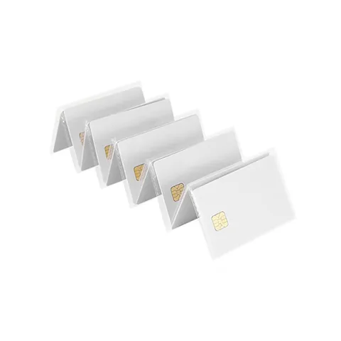 10 Pcs ISO7816 Chip PVC Smart IC Cards For Rental Library Management