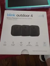 Blink Outdoor 4  Battery smart Powered Smart Security 3 Camera System 