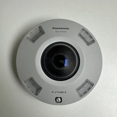 Panasonic WV-S4550L 5MP IP66 Outdoor PoE Network Fisheye Security Camera