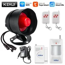 KERUI Wireless Home Shop Alarm Security System Alert Garage Burglar Door Sensor