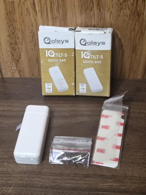 Qolsys IQ S Line Garage Door Tilt Sensor QS1131-840 Encrypted 319.5 MHz 2 Pack