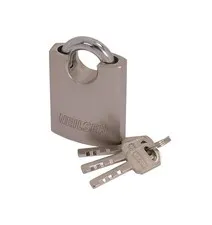 50mm Keyed Security Padlock with 3 Keys for Gates Sheds Lockers