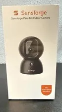 SensForge Pan-Tilt Indoor Camera BNIB Black Ai Detection