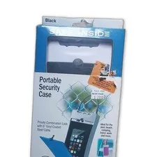 Safe Inside Portable Security Case black portable safe
