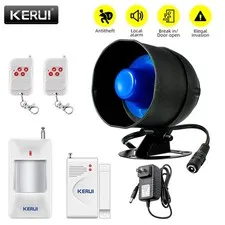 KERUI Wireless Burglar Alarm System Garage Security Alert Siren Home Protection