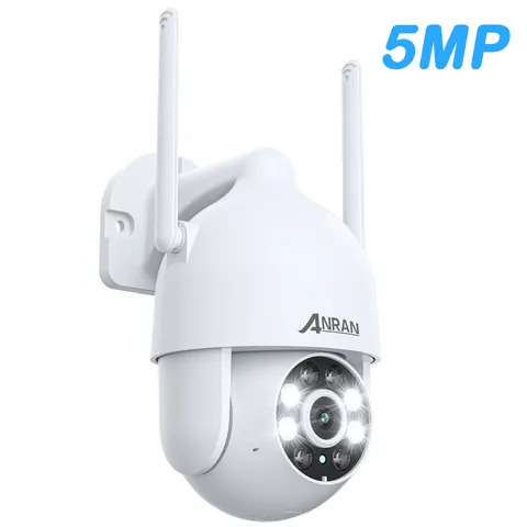 ANRAN 5MP Wireless PTZ Security Camera System WiFi IR Home Outdoor Audio Cameras