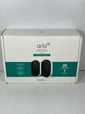 Arlo Essential 2K Outdoor Security Camera System (2-Pack) 2025 VMC3080 NEW