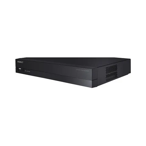 Hanwha ARN-410S 4-Channel Plug and Play NVR (No HDD), Black