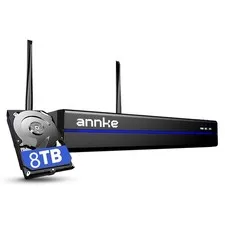 ANNKE 16CH NVR 8MP Wireless Network Video Reocder For WIFI IP Camera System 8TB