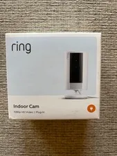 Ring Indoor Cam 1080p HD Video Plug‑In Security Camera (2nd Gen) - NEW / SEALED