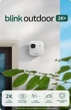 Blink Outdoor 2K+ 5 Camera Wireless Security System w/ Sync Module White