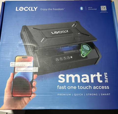 Lockly 0.096-cu ft Safe box with Biometric Lock