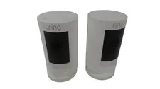 Lot of 2 Ring Stick Up Cam 5UM7E5 3rd Gen In/Outdoor Battery Security Camera